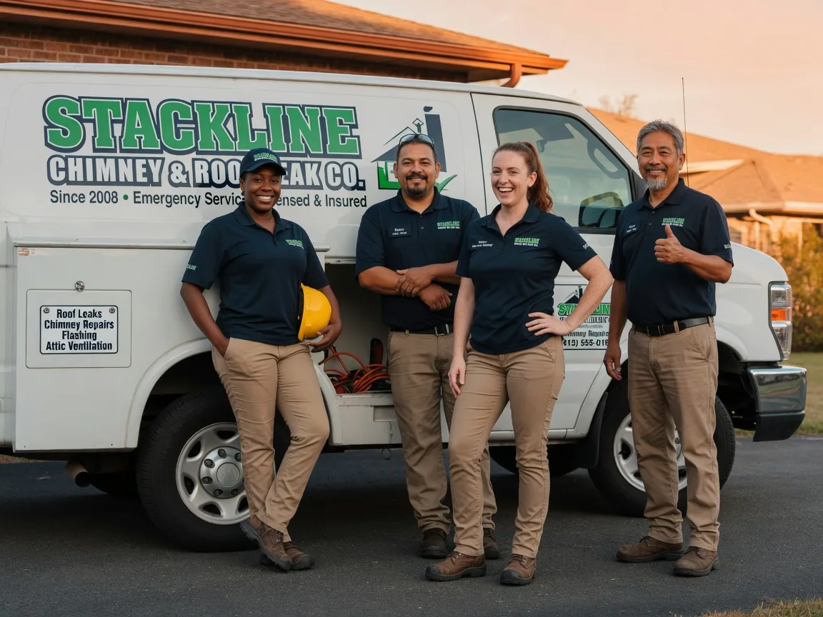 Chimney flashing repair company in Greensburg, LA